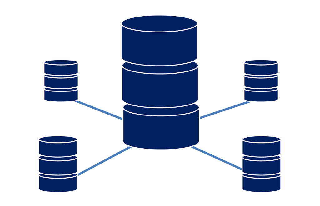 core blockchain in the middle with 4 outside layers using danksharding to solve transactions