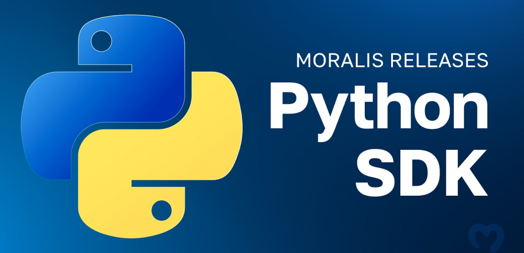 moralis releases python sdk announcement