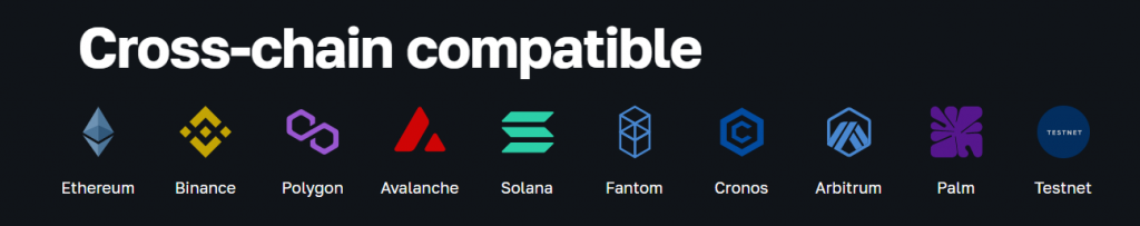 networks supported by moralis