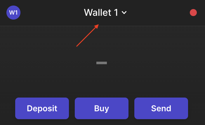 Wallet 1 on Phantom