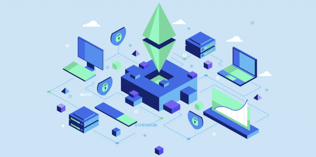 Graph Showing Components of Blockchain Data