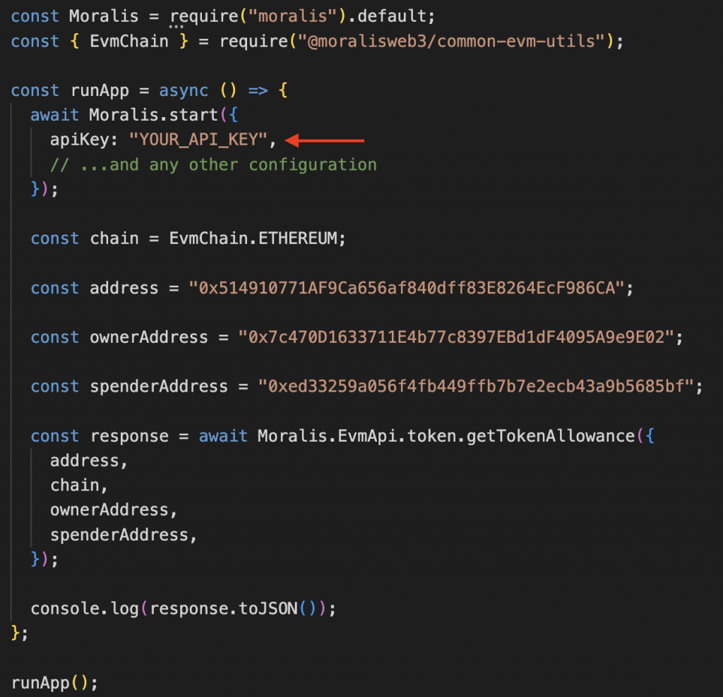 Replacing Token API Key 