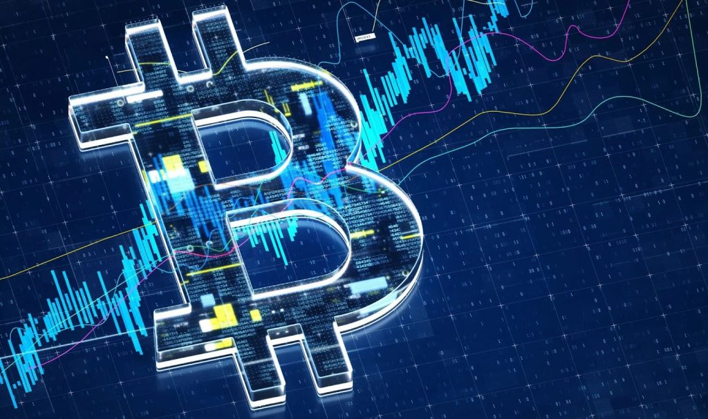 Showing a cryptocurrency and a API fetching its data - illustration how crypto market data works