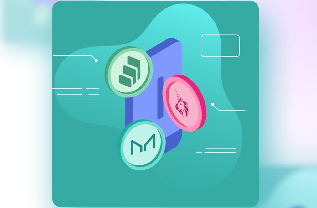 Illustrative art image - Showing Finance Smart Contract Example components