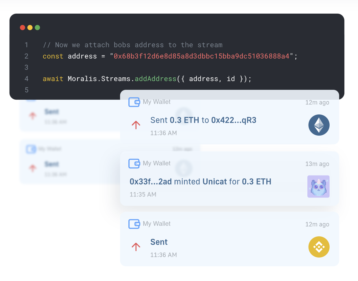 Cryptocurrency price tracker project example with data for app