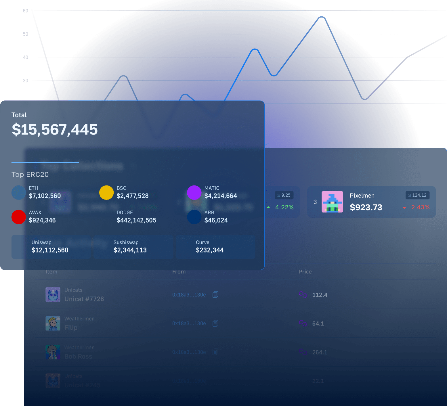 ERC20 wallet net worth on a crypto tax platform