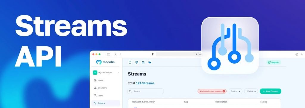 Streams API marketing banner