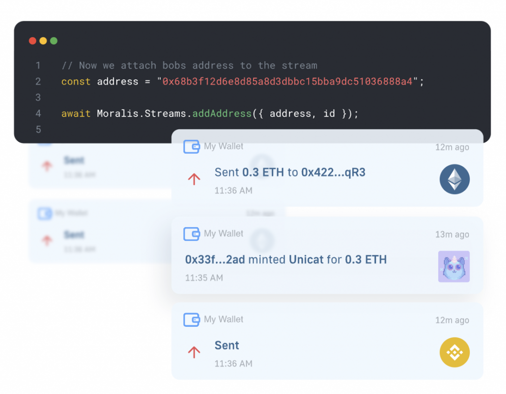 step 3 adding numerous addresses, data streaming in to database