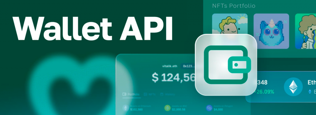 Wallet API QuickNode Alternative marketing banner with Wallet API title