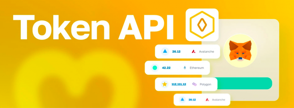 Moralis Token API banner image with Token API as title