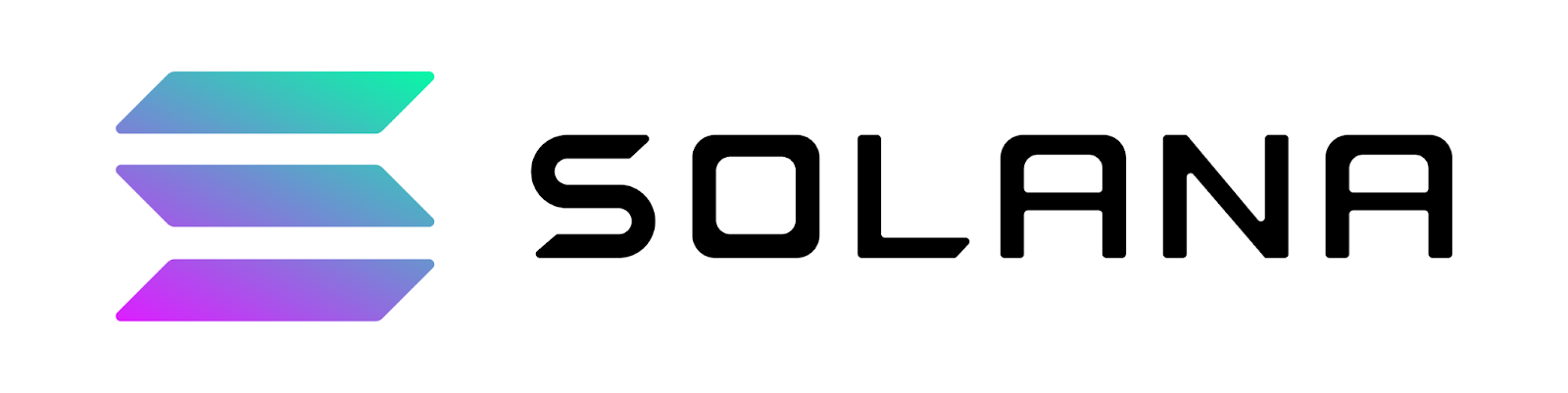 Solana logo.