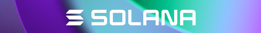 Solana logo.