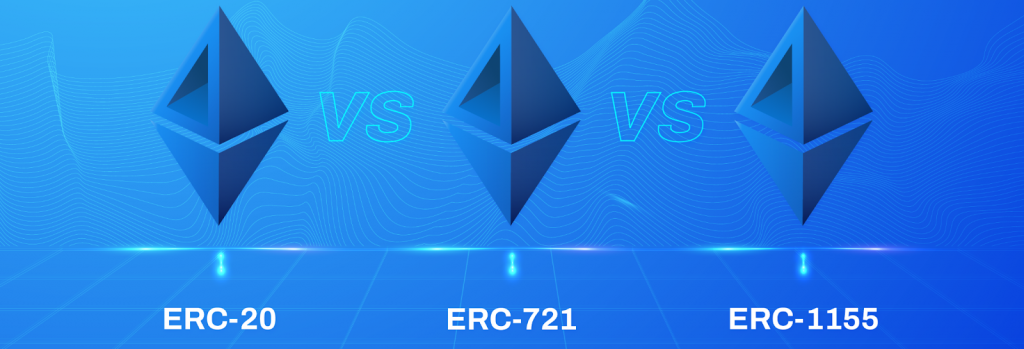 Ethereum token standards.