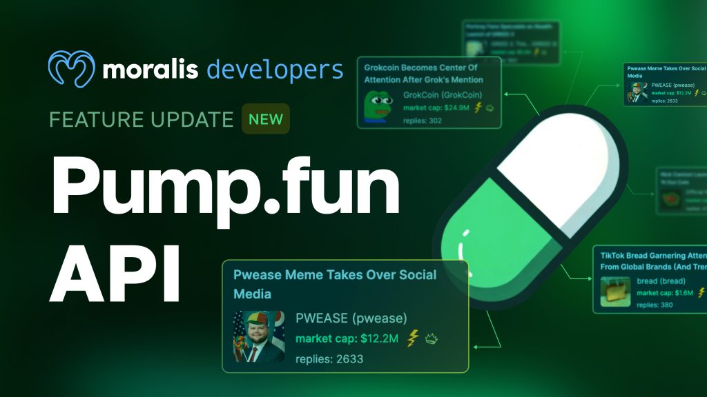 Moralis Pump Fun API