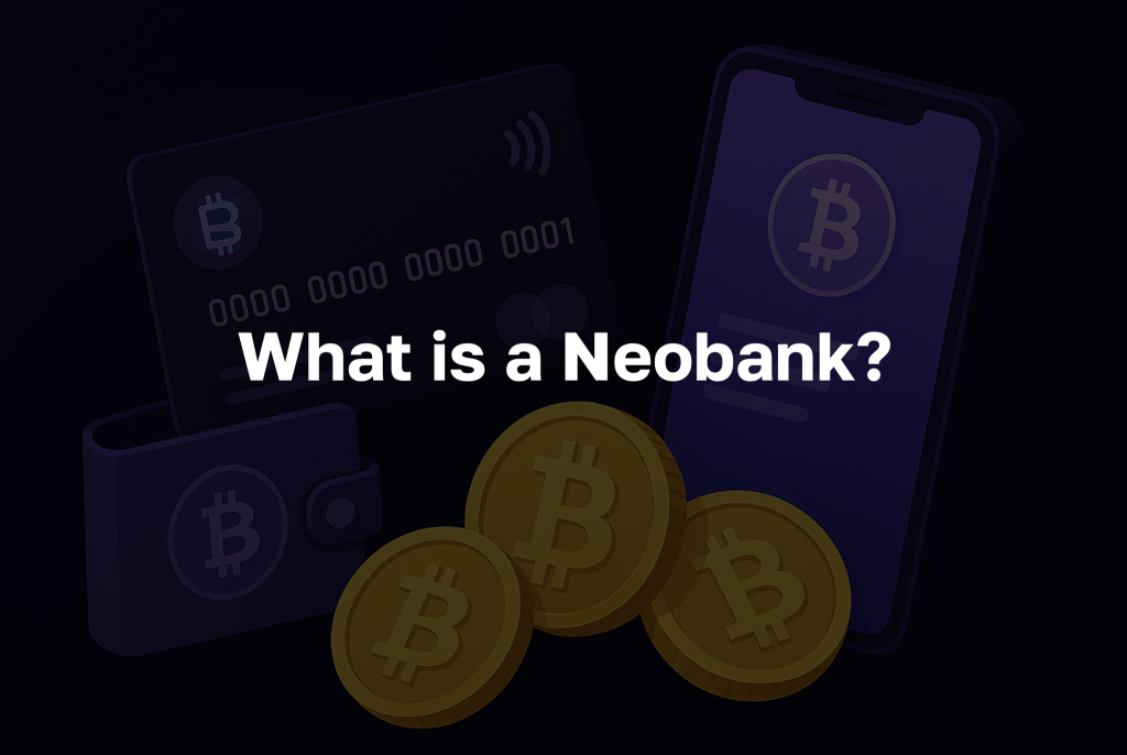 Text: "What is a Neobank?"