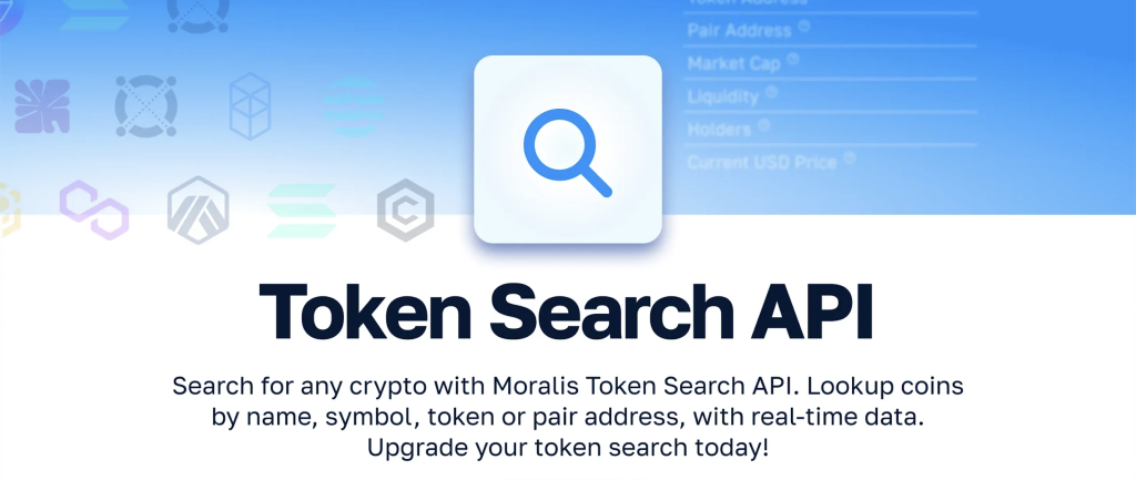 „Token Search API“.