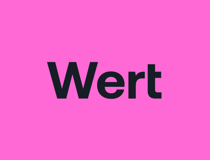 Wert